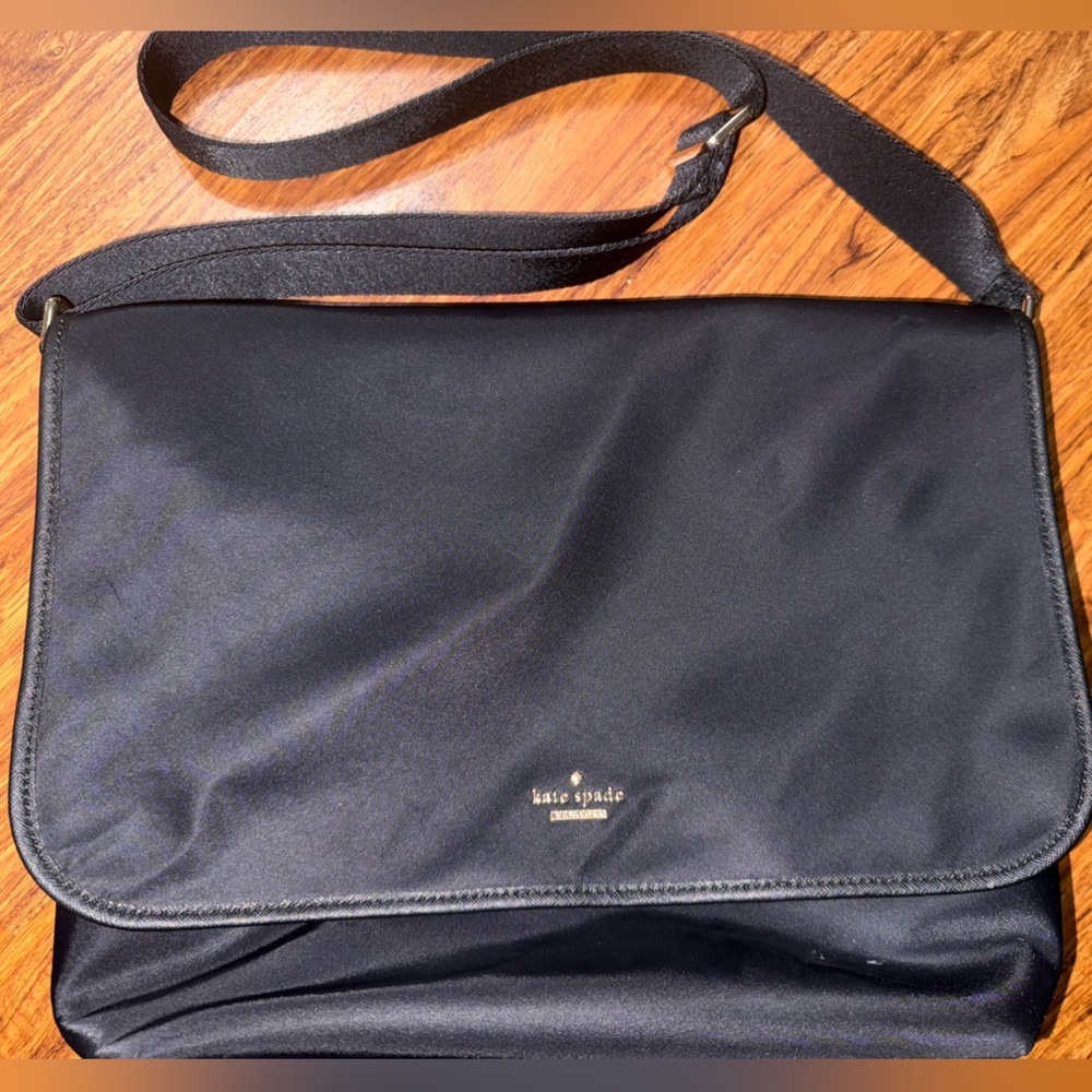 Kate Spade Black diaper bag!